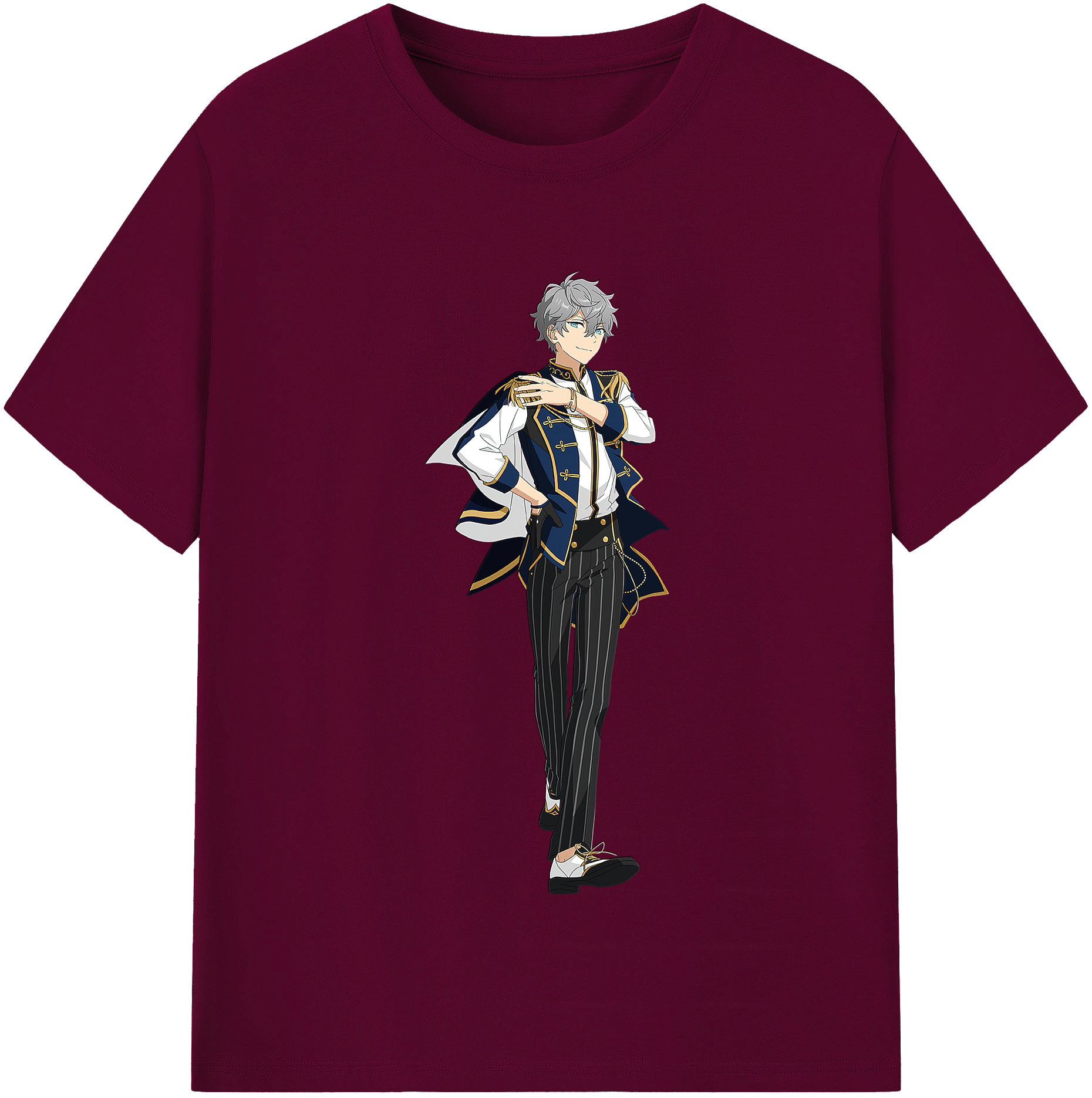 （画像用） あんさんぶるスターズ! Ensemble Stars レディースカジュアルプリントTシャツ（綿100％）